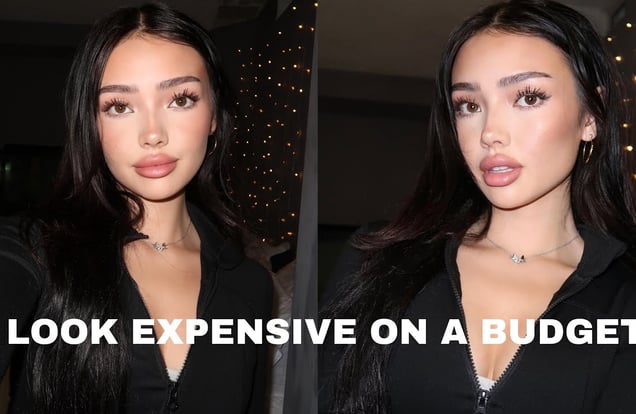 Affordable drugstore makeup routine img